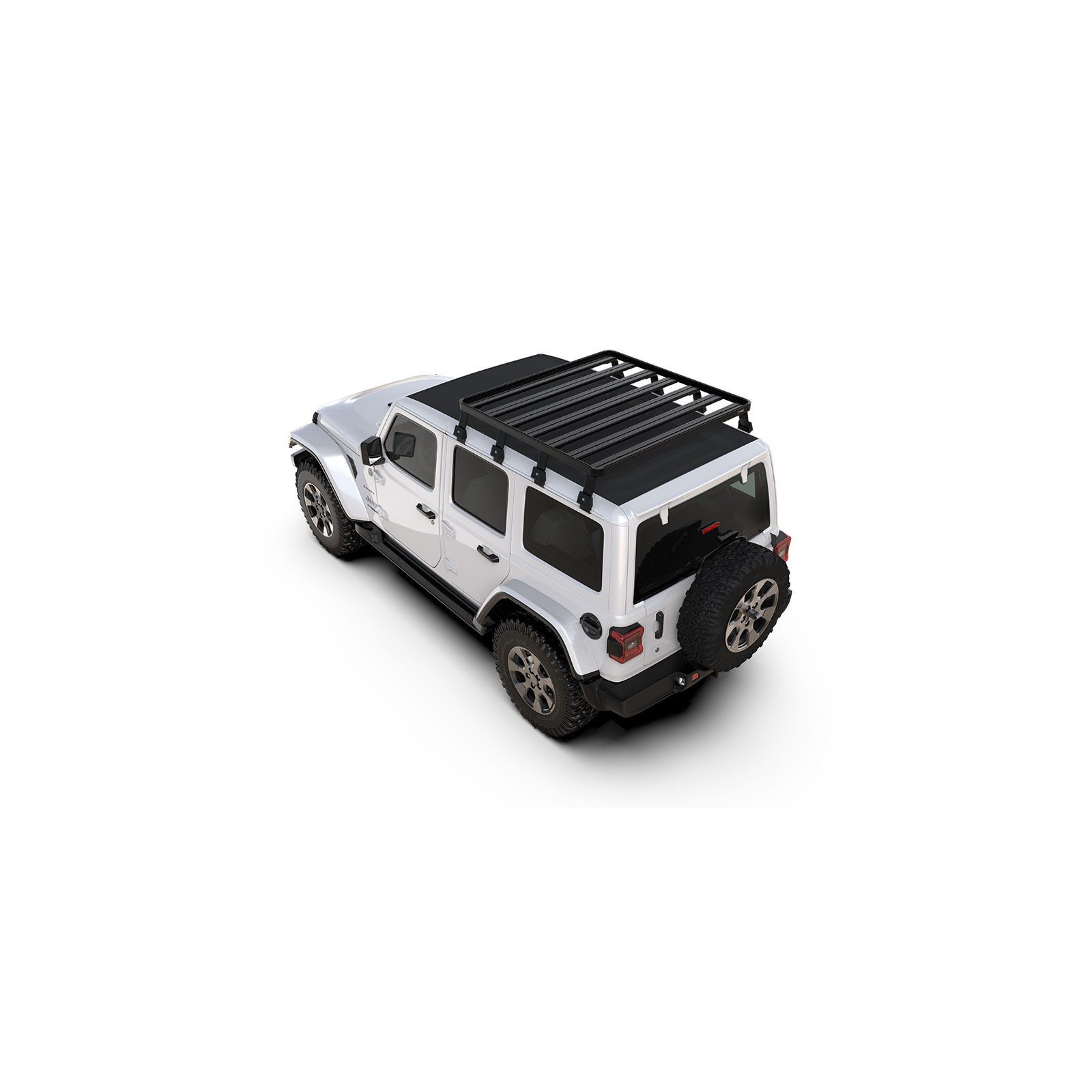 Jeep Wrangler JL 4 Door Sky One-Touch Extreme Slimline II Roof Rack Kit 