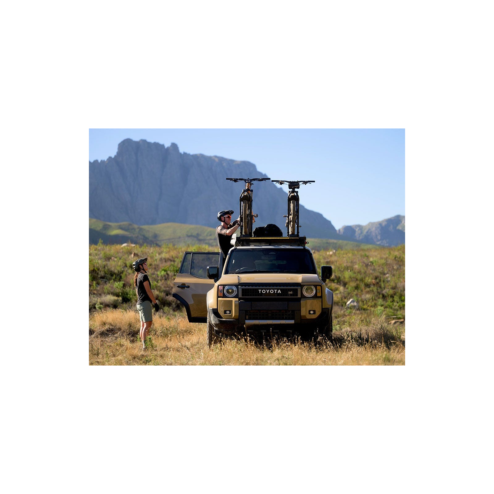 Toyota Land Cruiser Prado (2024-aktuell) Slimline II Dachträgersatz 