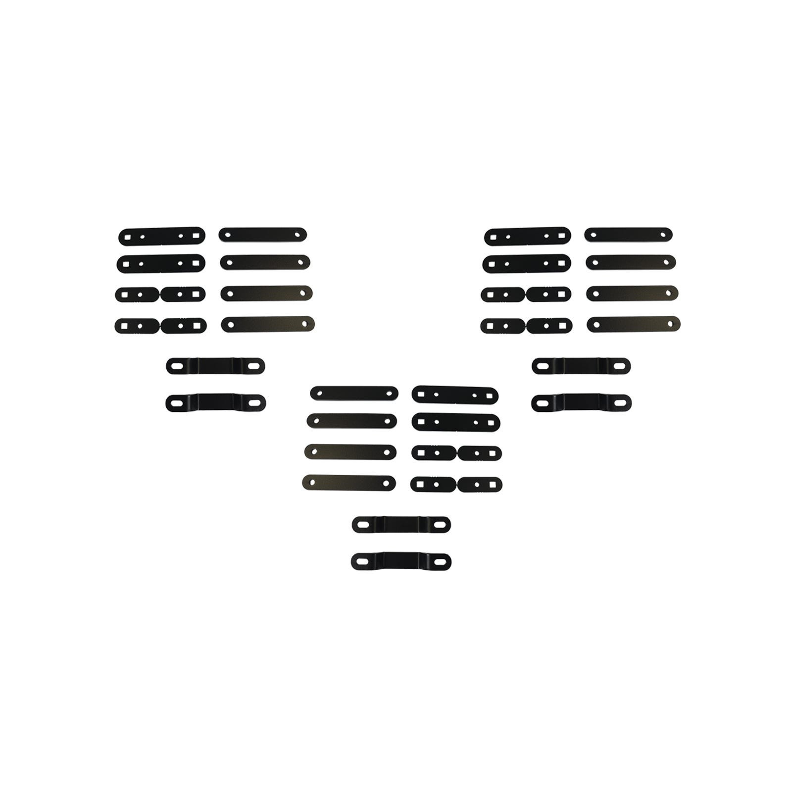 Supports de montage pour tentes à coque dure / 6 pièces 