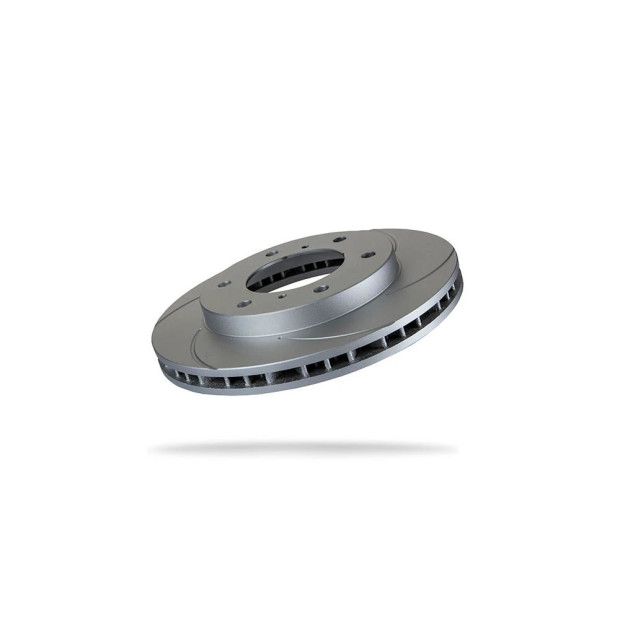 Disque de frein ventilé rainuré avant droit PEDDERS (Ø 290mm) • 6206810SGR 