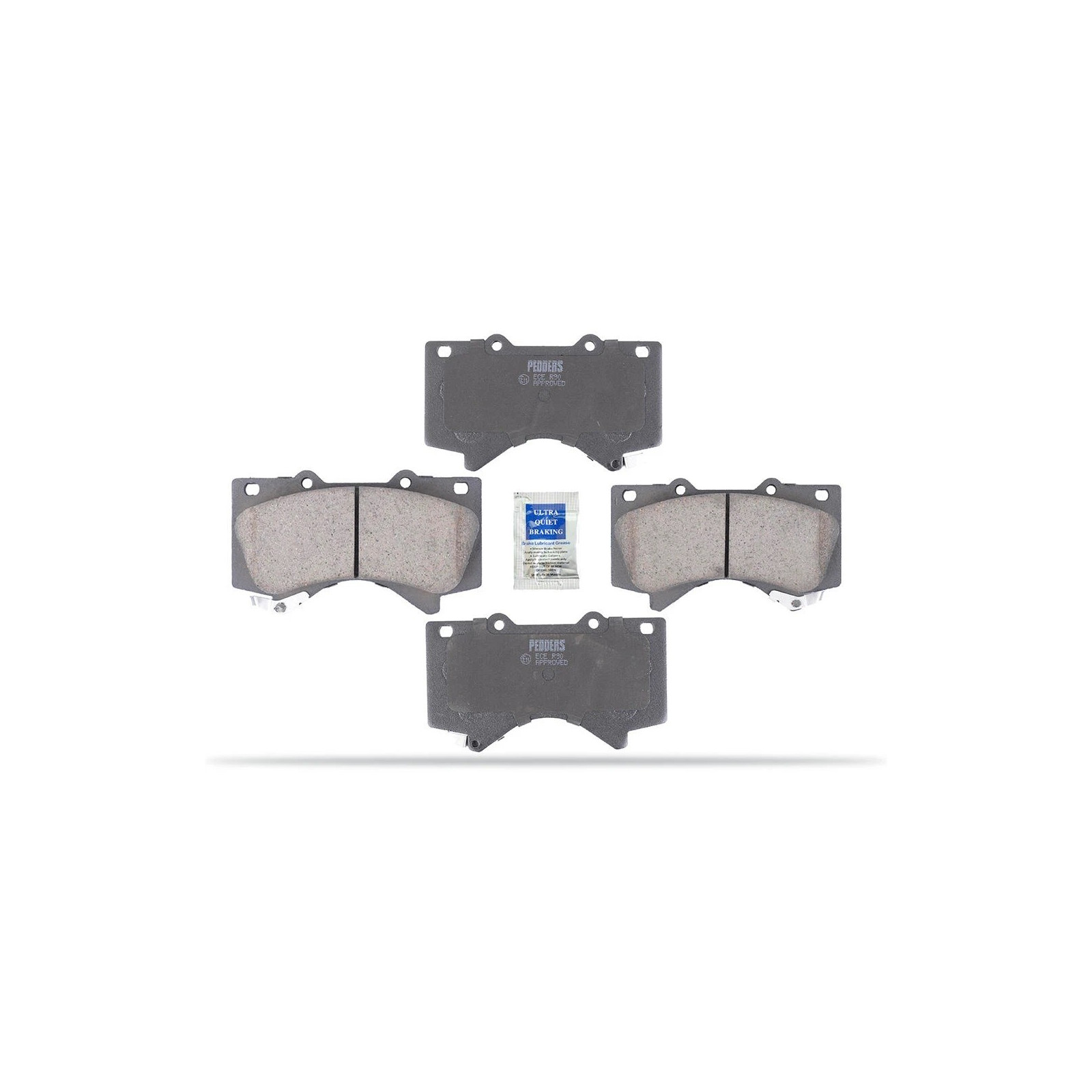 Plaquettes de frein avant PEDDERS Trakryder Kevlar-Ceramique • 6821067 