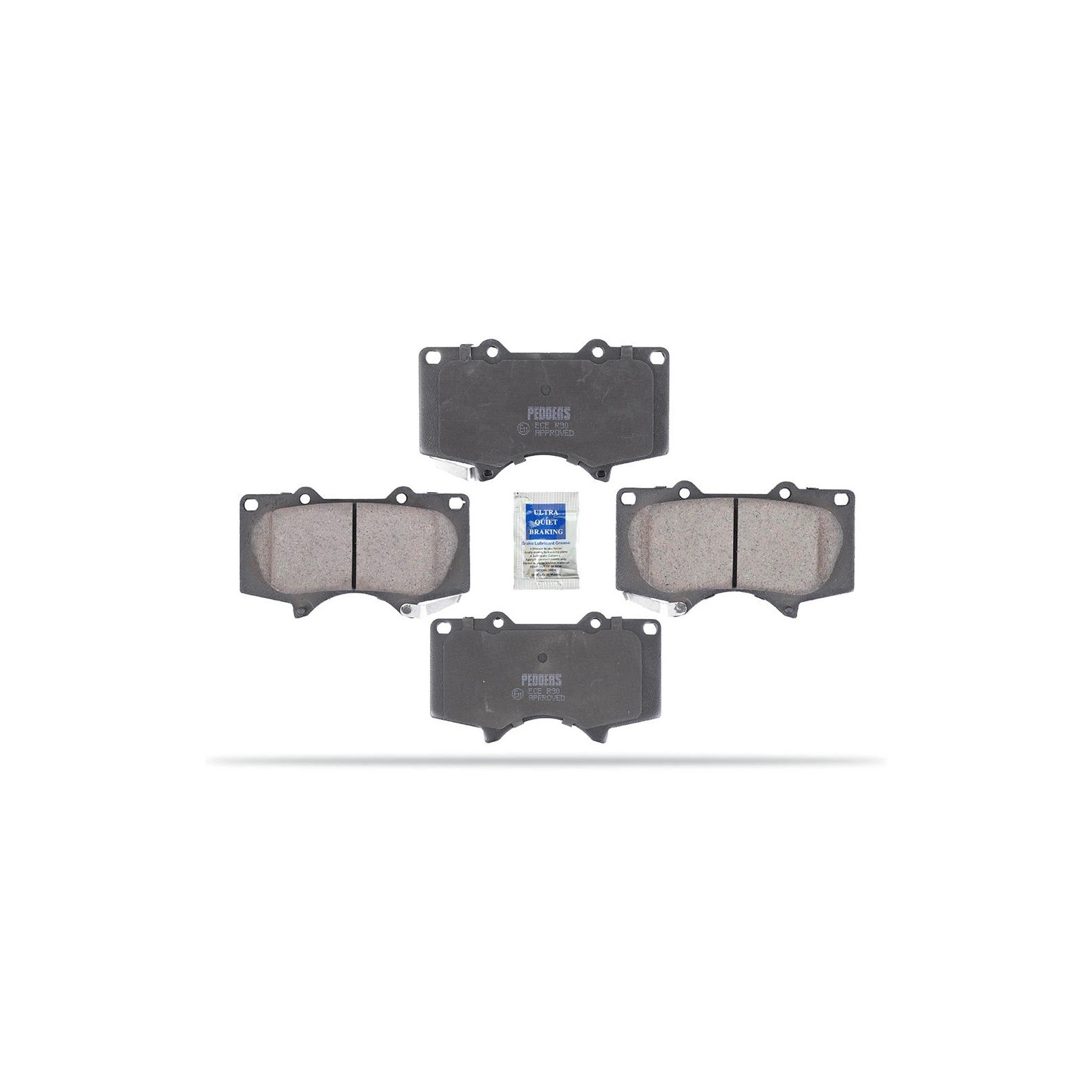 Plaquettes de frein avant PEDDERS Trakryder Kevlar-Ceramique • 6821125 