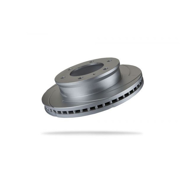 Disque de frein ventilé rainuré avant droit PEDDERS (Ø 289mm) • 6208630SGR 