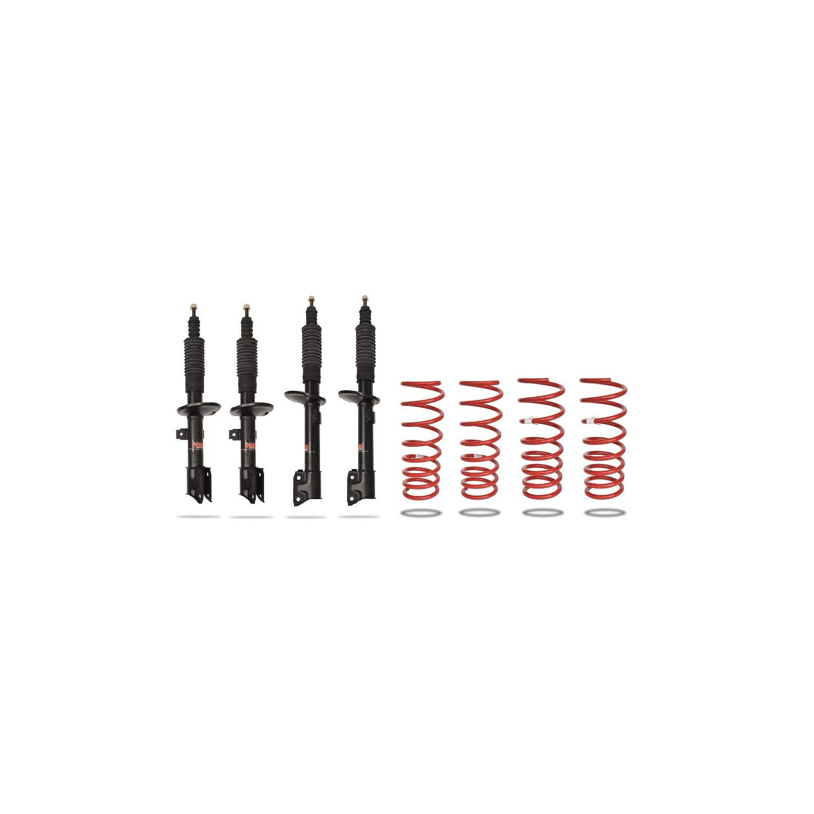 Kit suspension PEDDERS Touring Black  Gaz MD (Medium Duty) • +40mm 