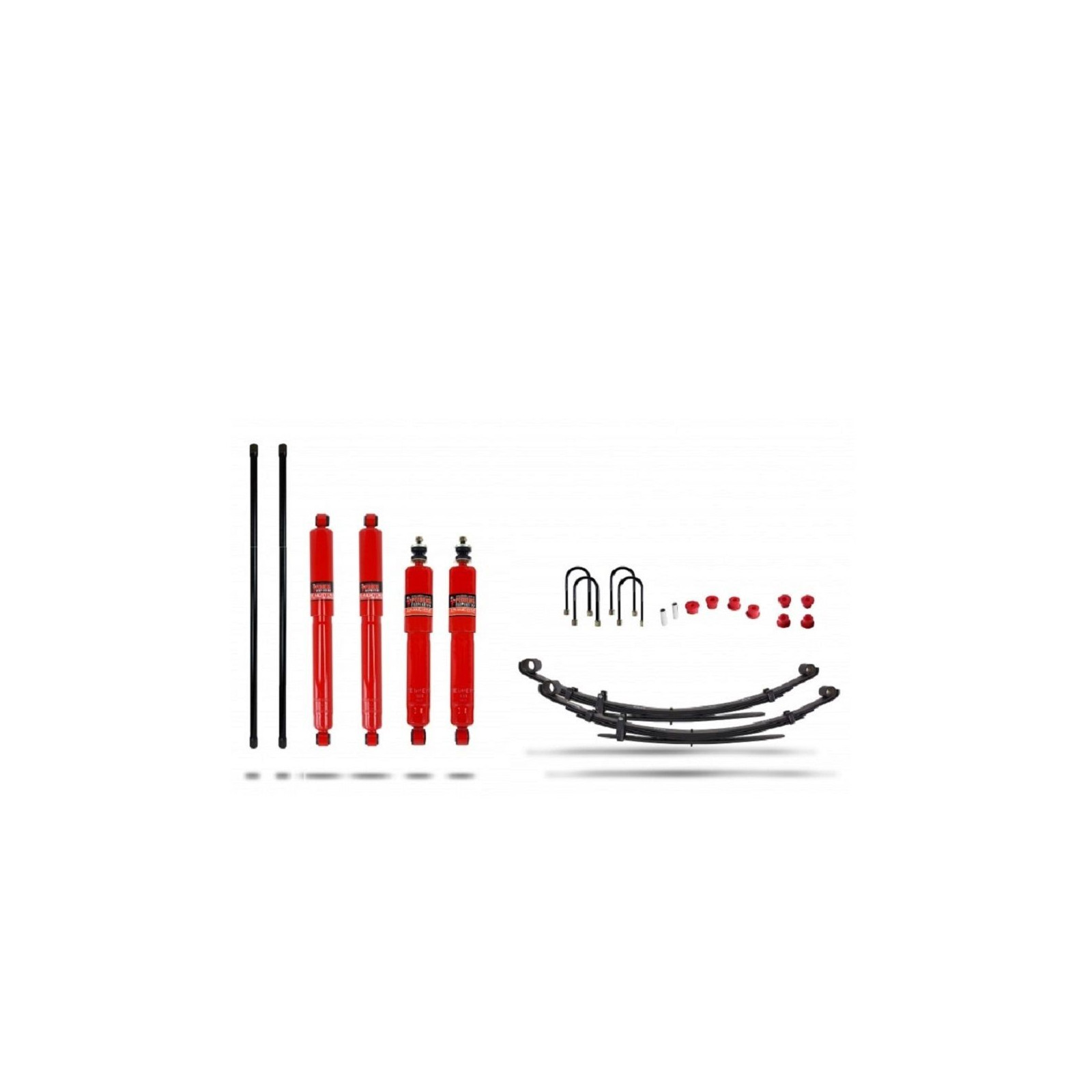 Kit suspension PEDDERS TrakRyder Gaz MD (Medium Duty) • +50mm 