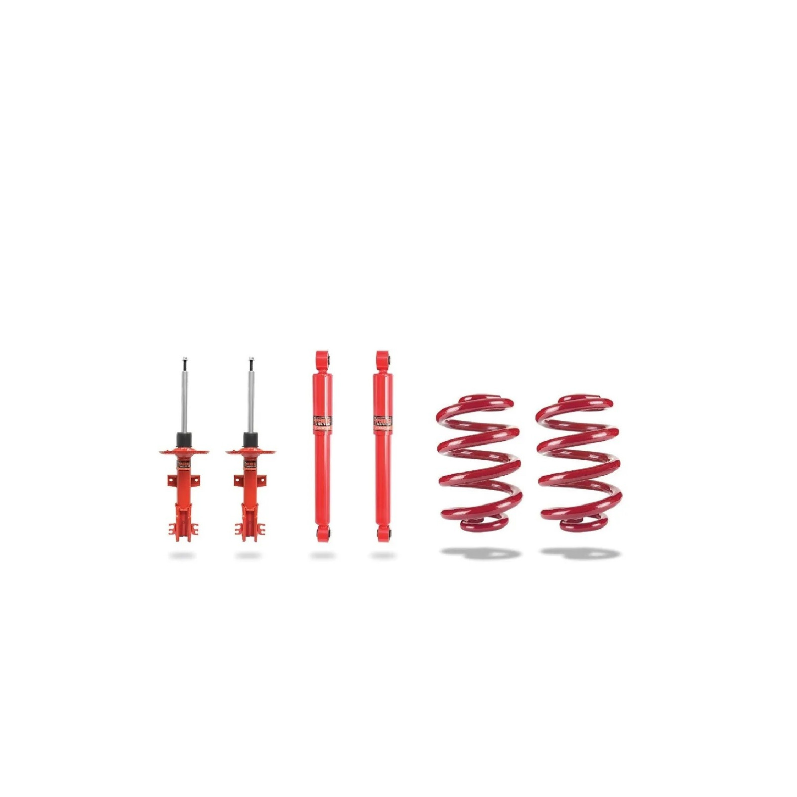 Kit suspension PEDDERS Touring Black Gaz HD (Heavy Duty) • Rehausse : +30mm +500kg 