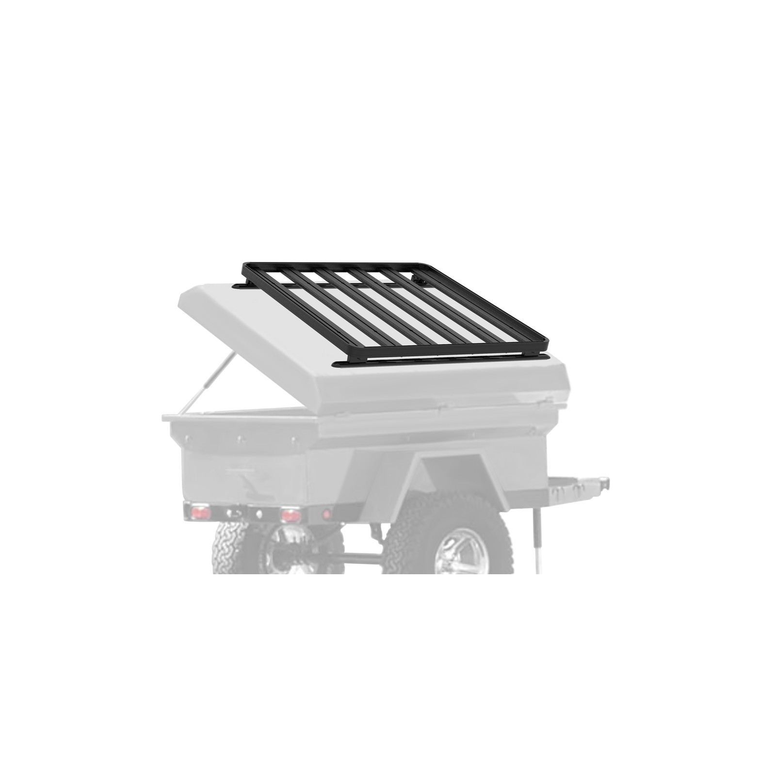 Galerie FRONT RUNNER Slimline II 1165 x 1560 mm Track Mount pour hard top pickup • KRCA001T