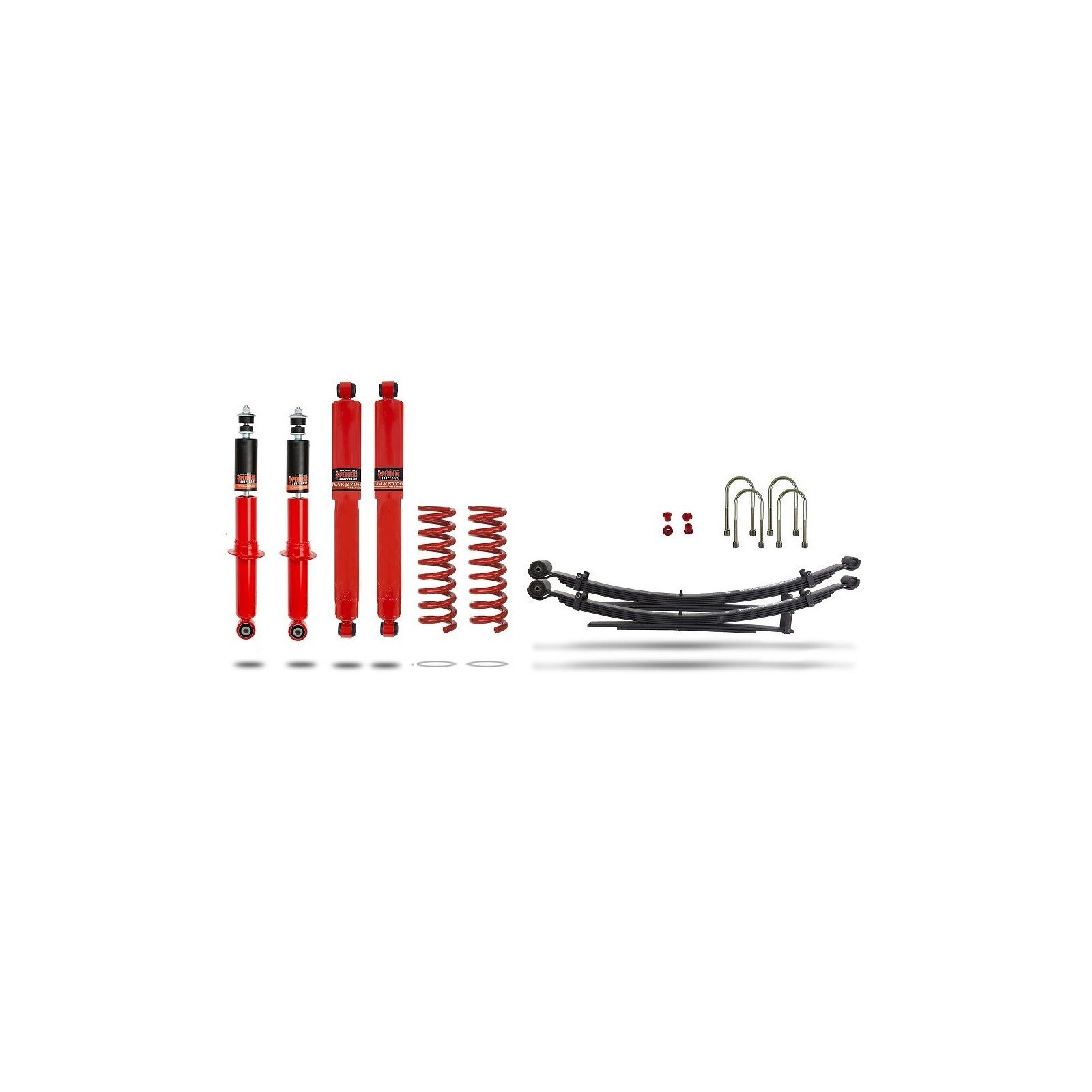 Kit suspension PEDDERS TrakRyder Foam Cell HD (Heavy Duty) • +40mm 