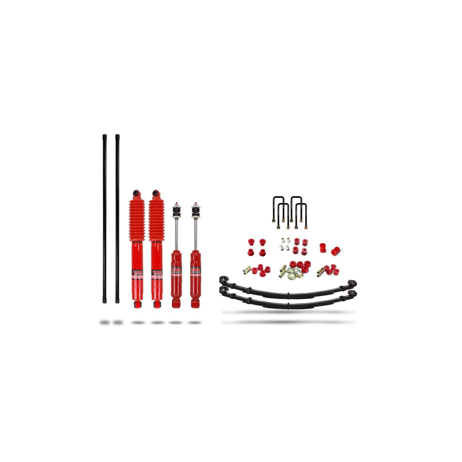 Kit suspension PEDDERS TrakRyder Foam Cell MD (Medium Duty) • +40mm 
