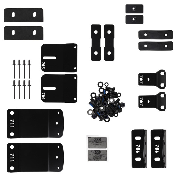 MNT KIT ROOF BAR LIGHT DUTY FR 