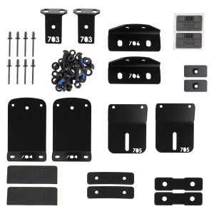 MNT KIT ROOF BAR LIGHT DUTY RR 