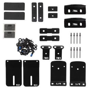 MNT KIT ROOFBAR LIGHT DUTY 