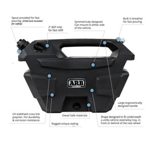 TANK PORTABLE DIESEL 30L 