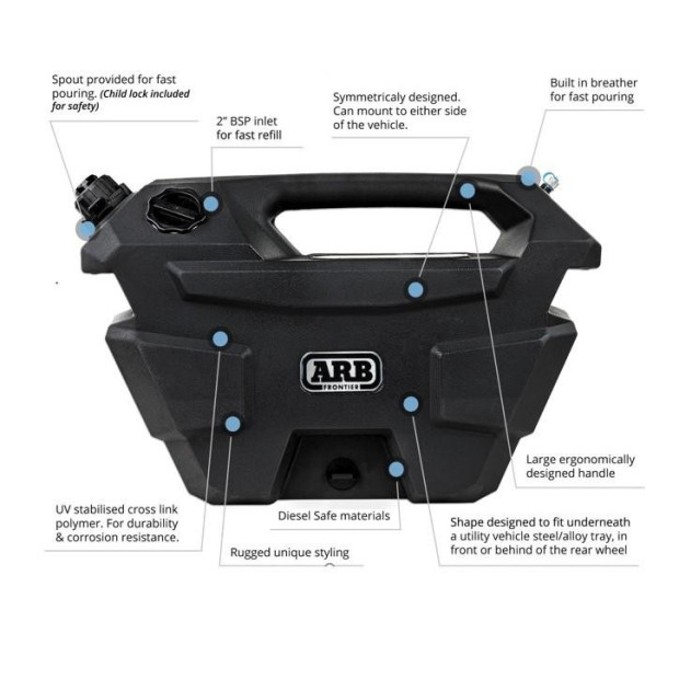 TANK PORTABLE DIESEL 30L 