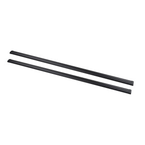 CROSS BAR 1500MM BLACK PAIR 