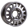 Jante Aluminium 4x4 MANANO 7x16 6x139.7 CB106.2 ET+15 Charge 1300Kg Gun Metal (gris anthracite) • MAN29SI