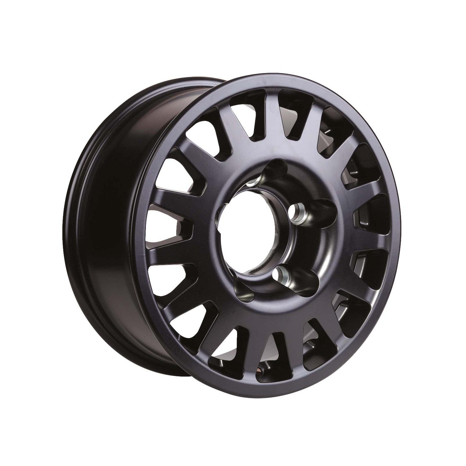 Jante Aluminium 4x4 MANANO 7x16 6x139.7 CB106.2 ET+15 Charge 1300Kg Noire • MAN29BK