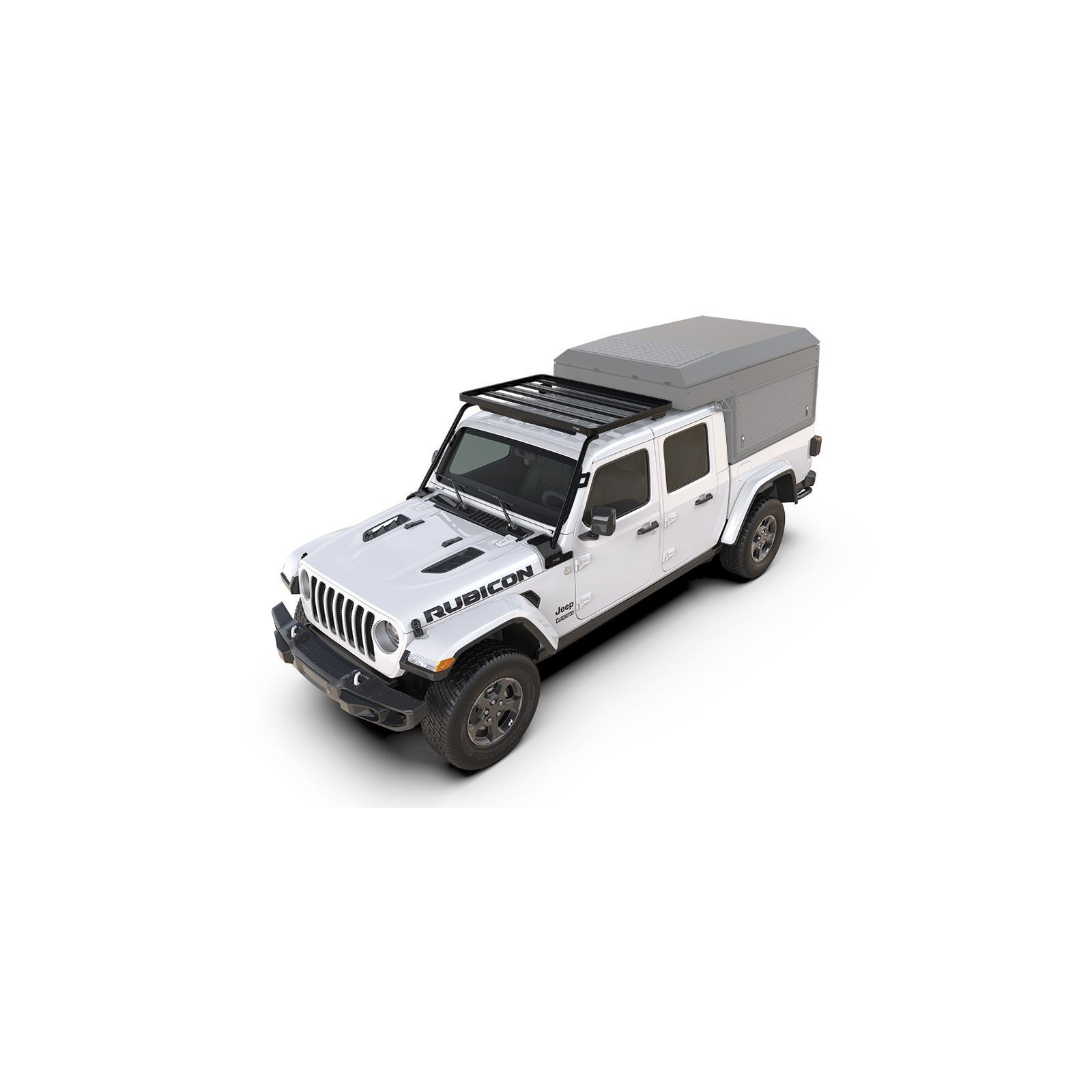 Galerie FRONT RUNNER Slimline II Jeep Gladiator JT (2019-Current) équipé cellule Cab Over Camper 