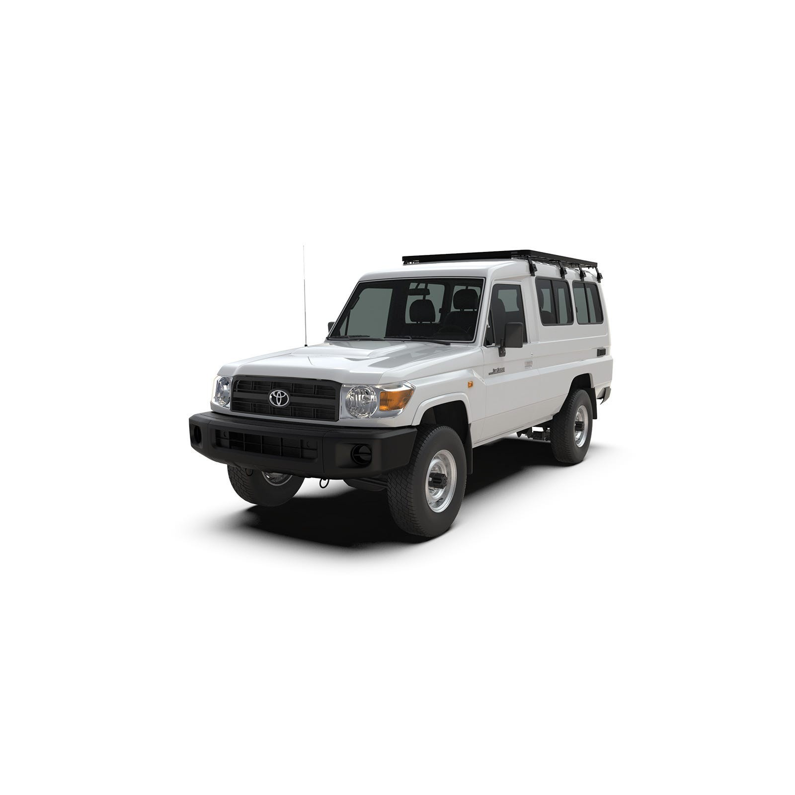 Galerie FRONT RUNNER Slimline II 1425 x 2166 mm Gutter Mount pour Toyota Land Cruiser 75 et 78 