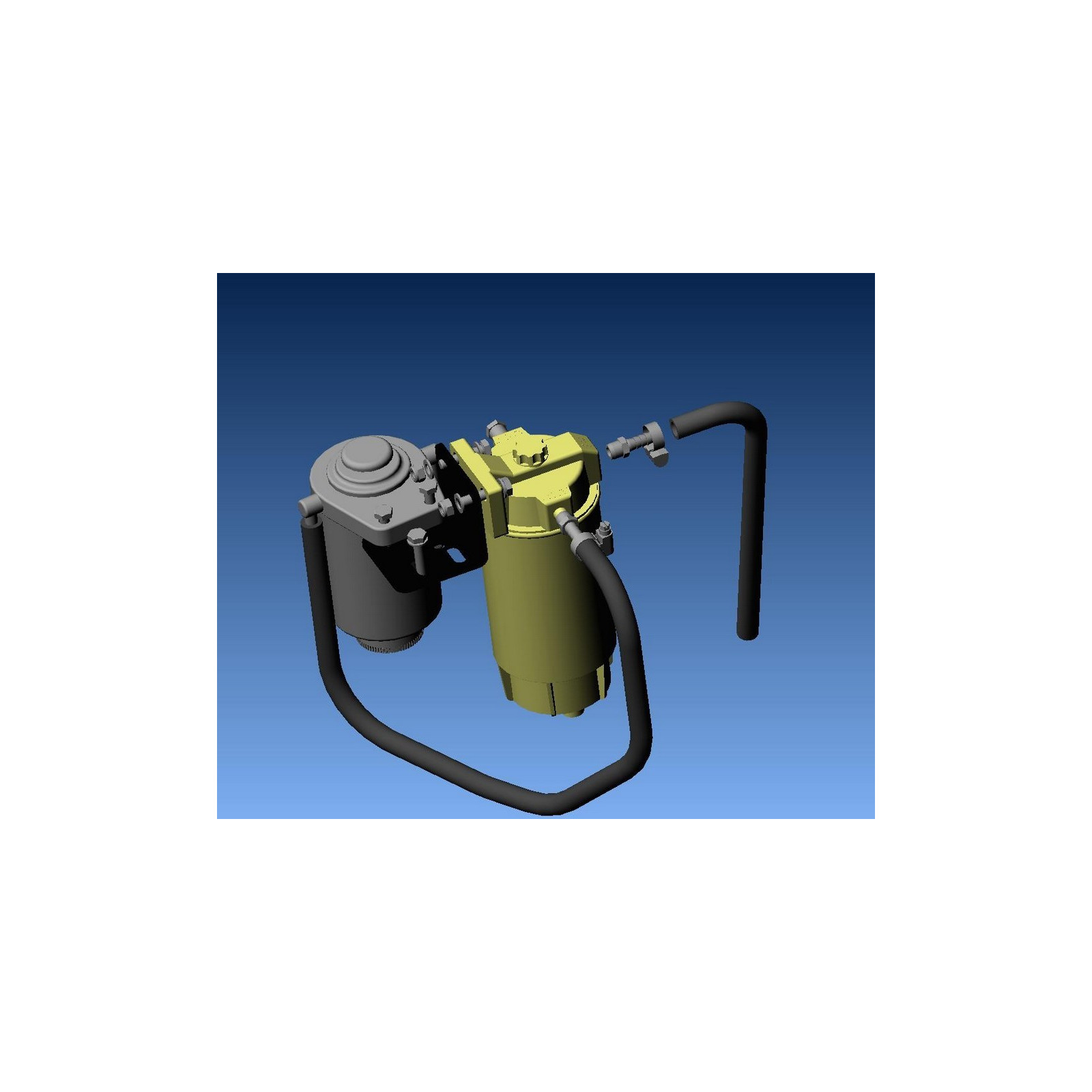 Kit Montage Pré-Filtre RACOR 100/200 N4 Nissan Navara D22 2,5TD • SCMO19