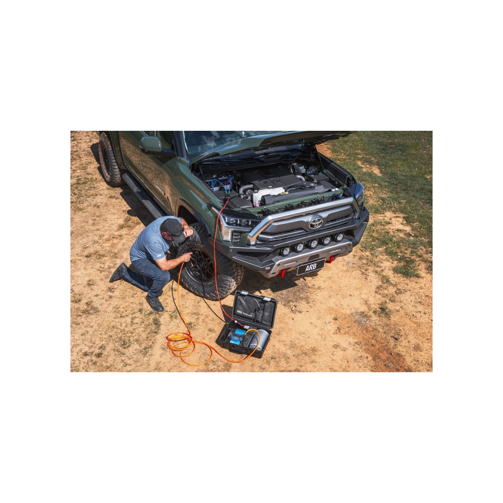 Compresseur portable bicylindre 12V ARB BRUSHLESS CKBLTP12 260l/min 