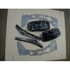 Kit Renfort Ailes AV à Souder (6 pièces) N4 Toyota KDJ120 KDJ125 (paire) • BLDR112