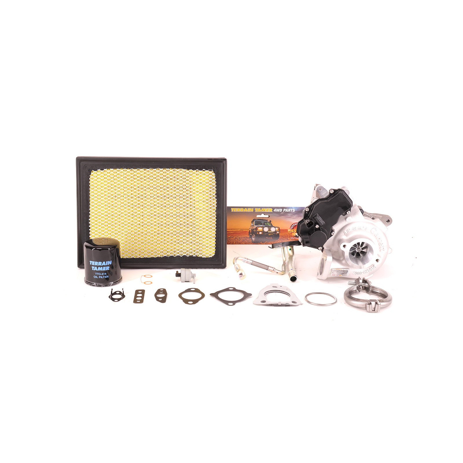 TERRAIN TAMER TURBO KIT INCLUDES GARRET REDBOOST TURBO 