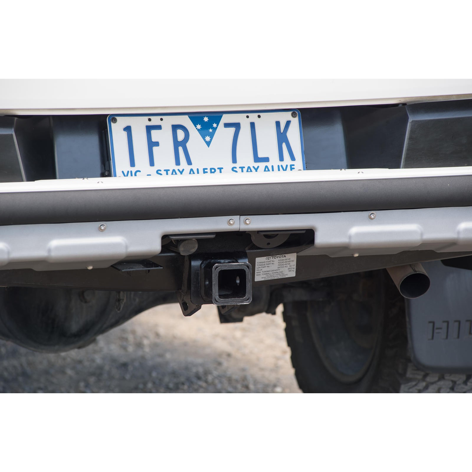 SUMMIT RAW REAR BUMPER 