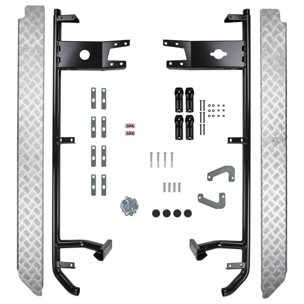 S/RAIL REAR HILUX DC/EC 