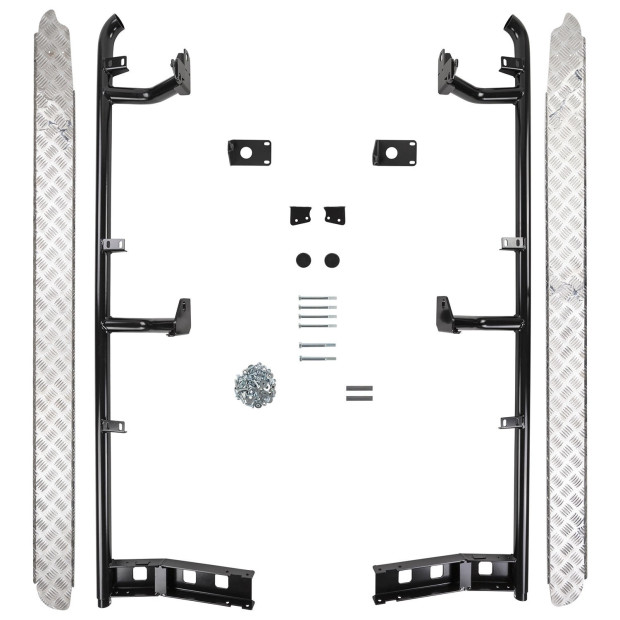 S/RAIL REAR HILUX 05ON DC/EC 