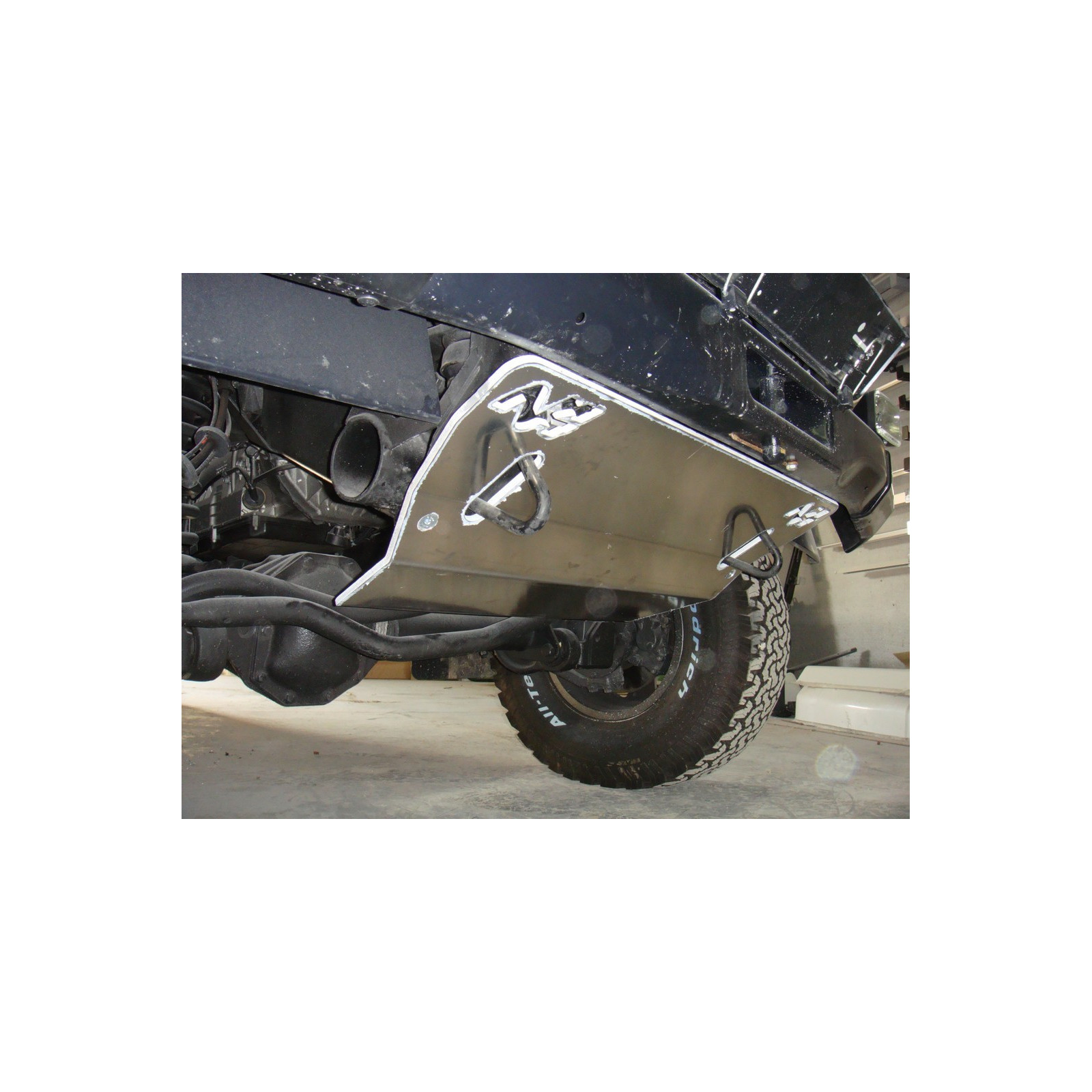 Ski de protection / Blindage AV N4 Mercedes G 461 463 • BLAV31A