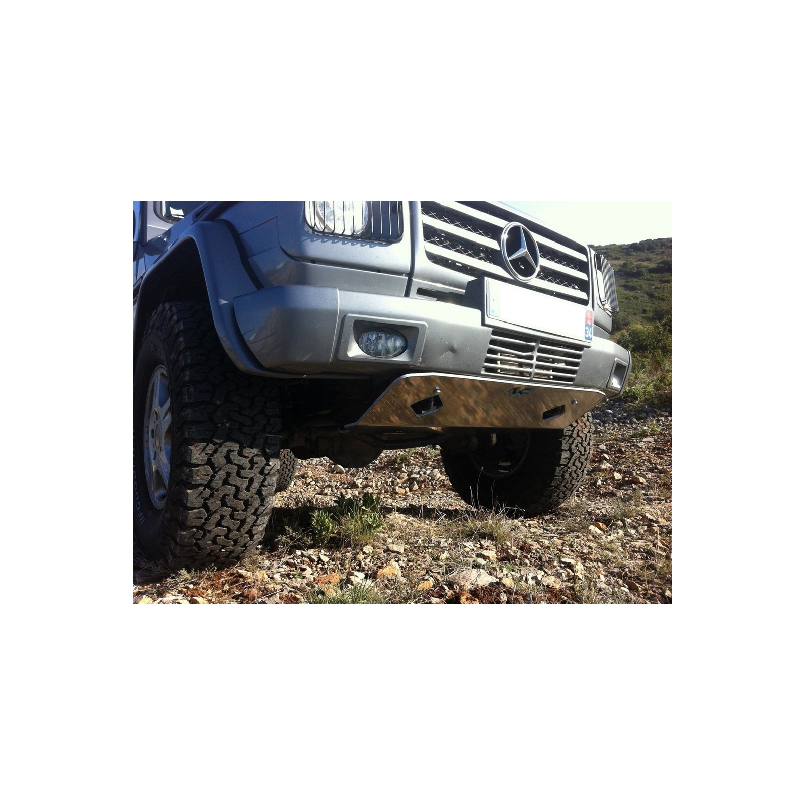 Ski de protection / Blindage AV N4 Mercedes G 461 463 Puretech • BLAV61A