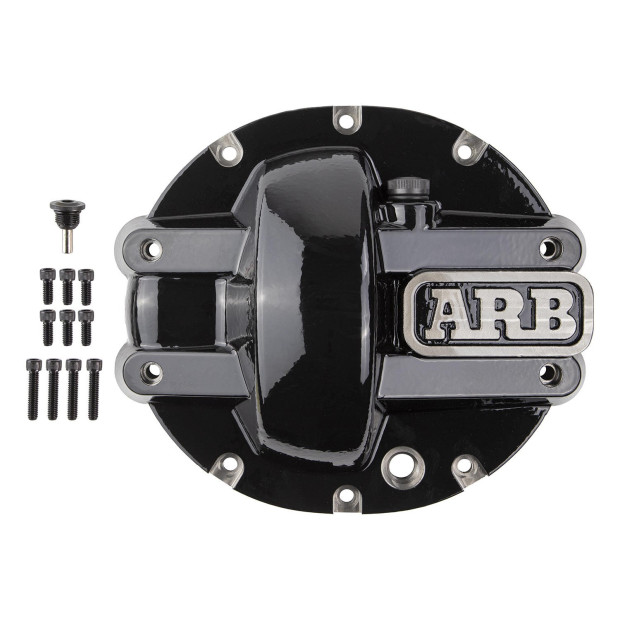 DIFFCOVER SUIT CHEV 10BOLT BLK 