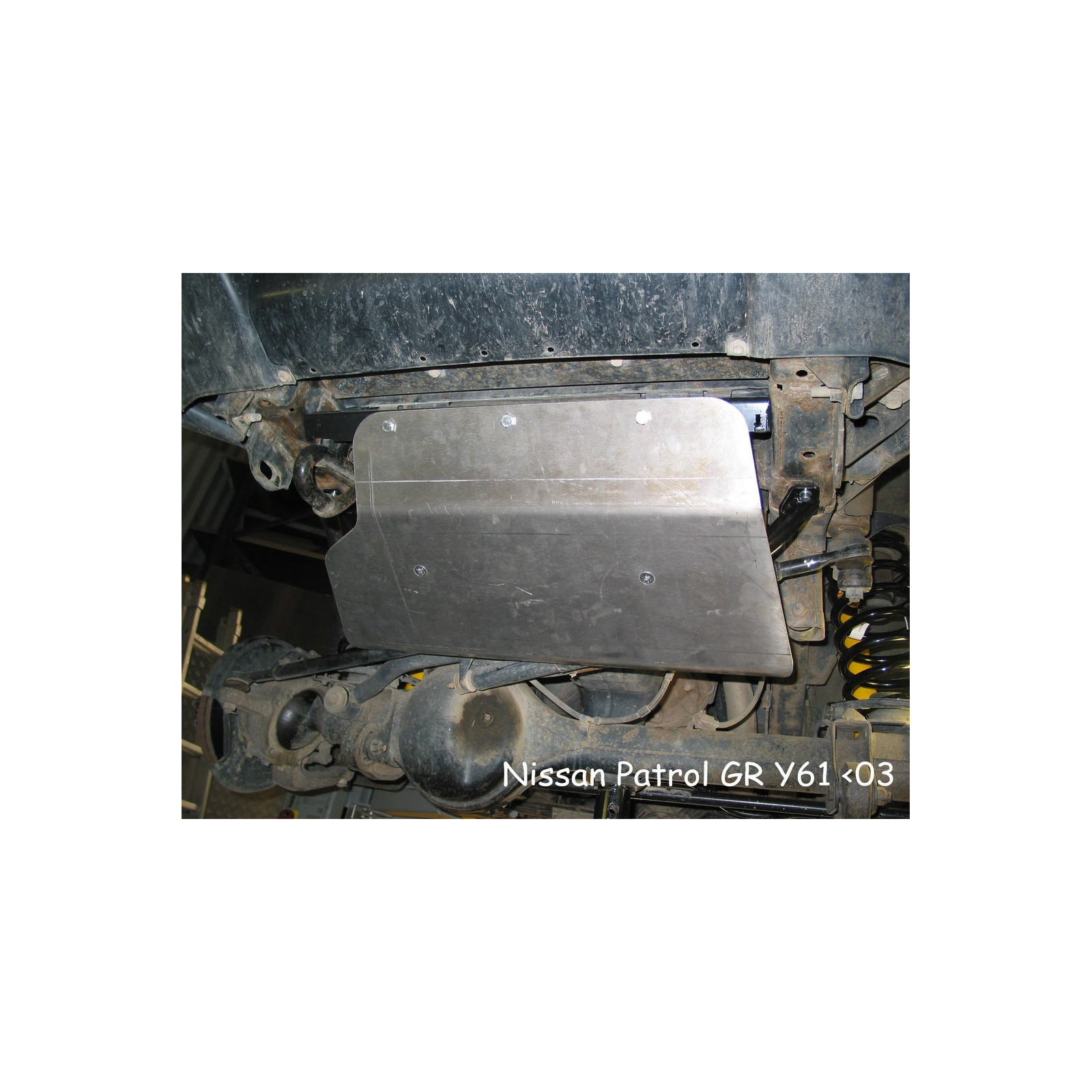 Ski de protection / Blindage AV N4 Nissan Patrol GR Y61 1998-2003 • BLAV12A