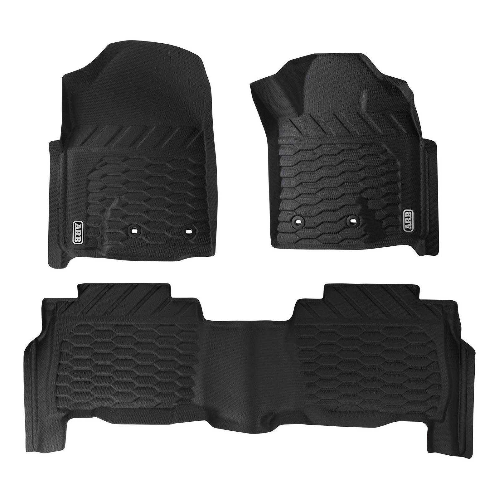 FLOOR MATS FRONT AND REAR SET 