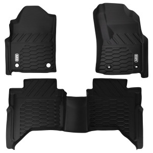 FLOOR MATS FRONT AND REAR SET 