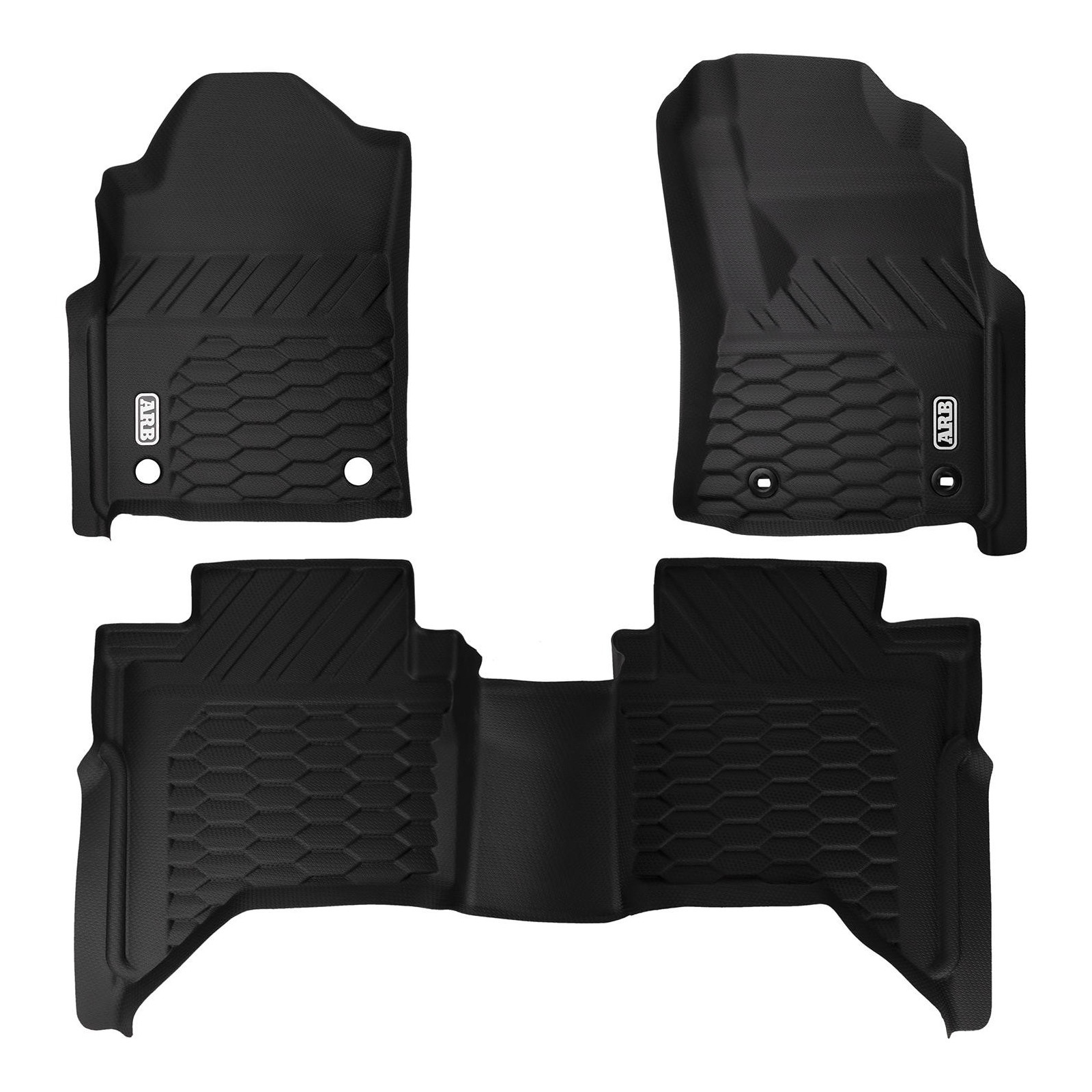 FLOOR MATS FRONT AND REAR SET 