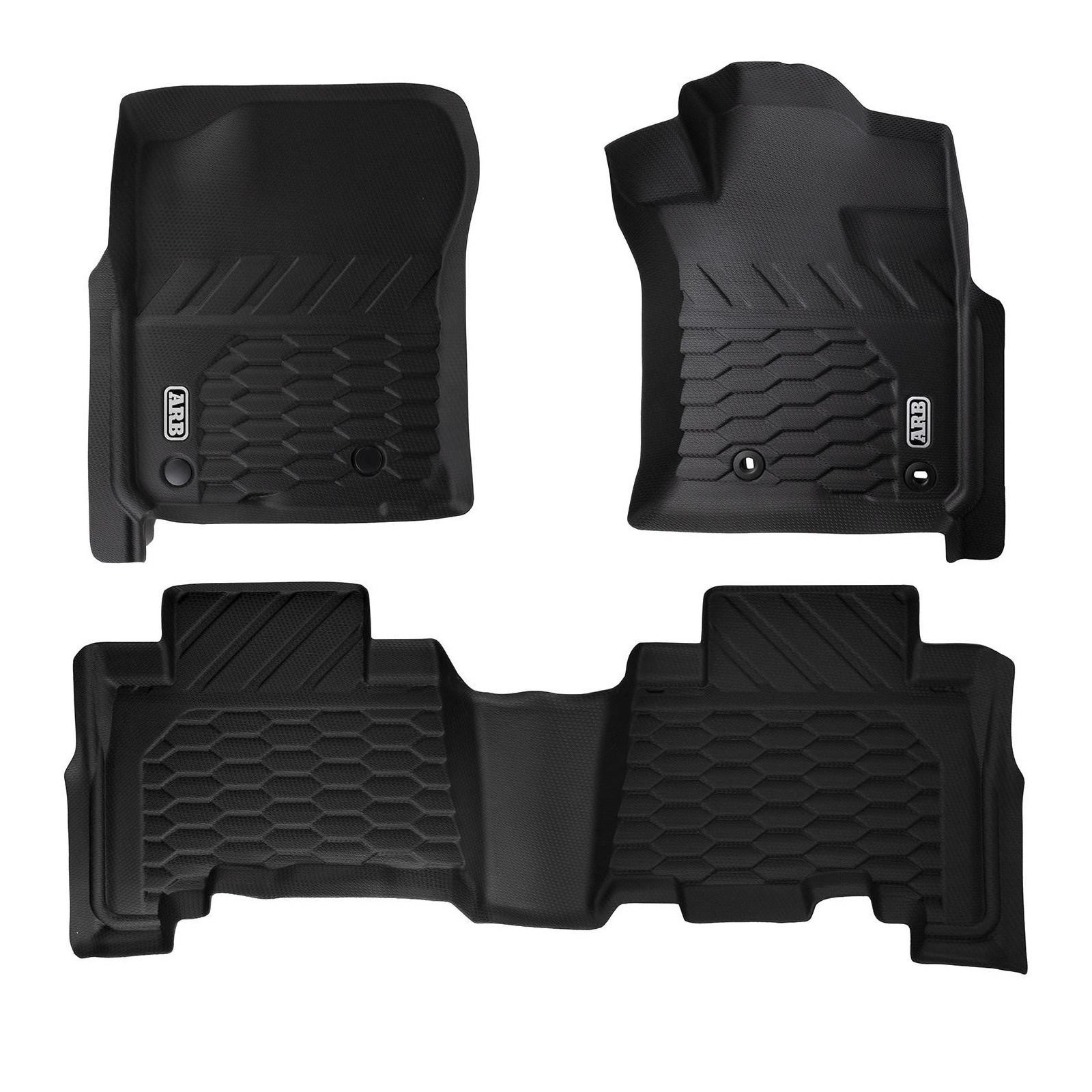 FLOOR MATS FRONT AND REAR SET 