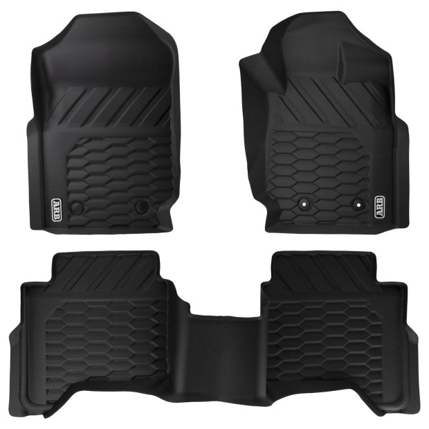 FLOOR MATS FRONT AND REAR SET 