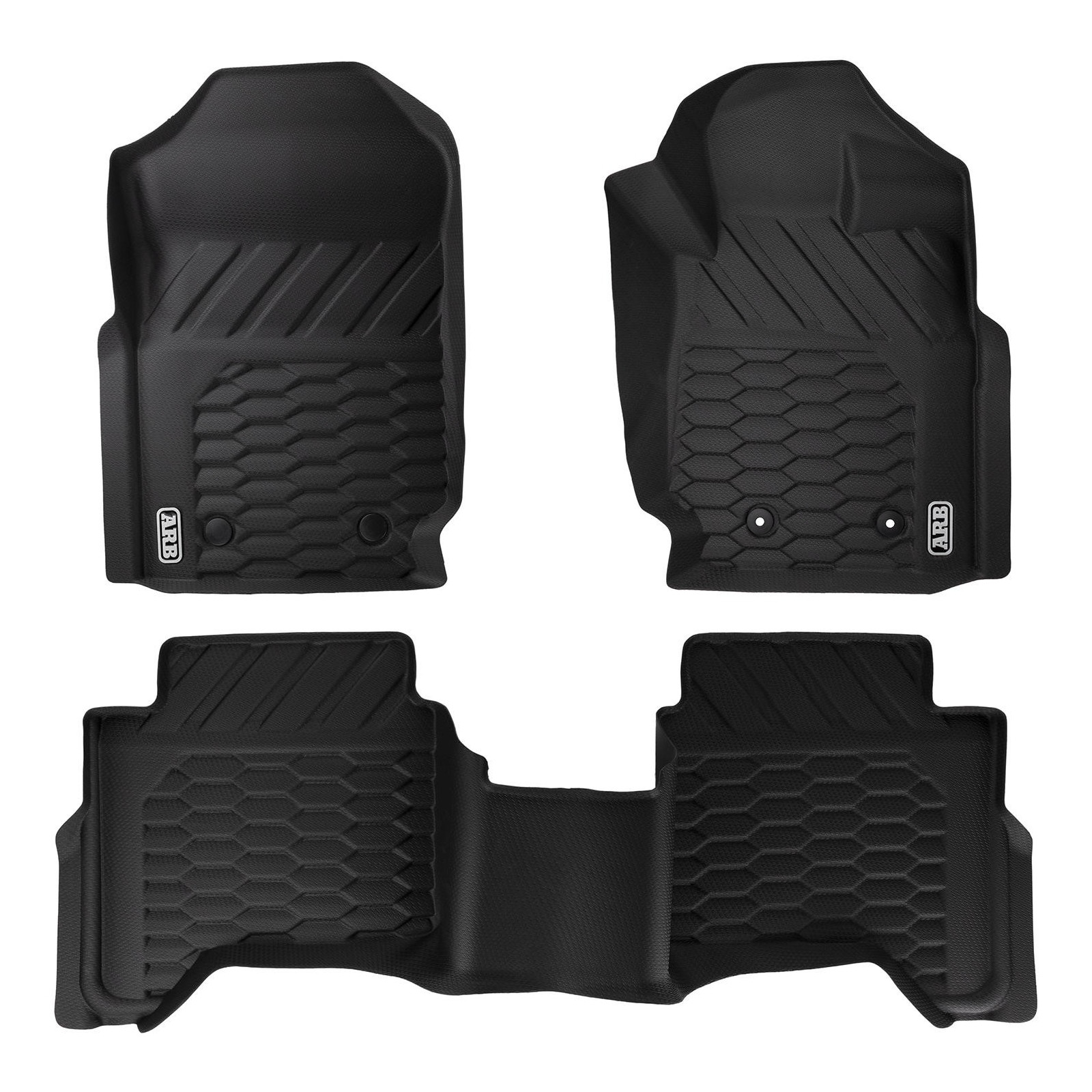 FLOOR MATS FRONT AND REAR SET 