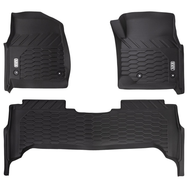 FLOOR MATS FRONT AND REAR SET 