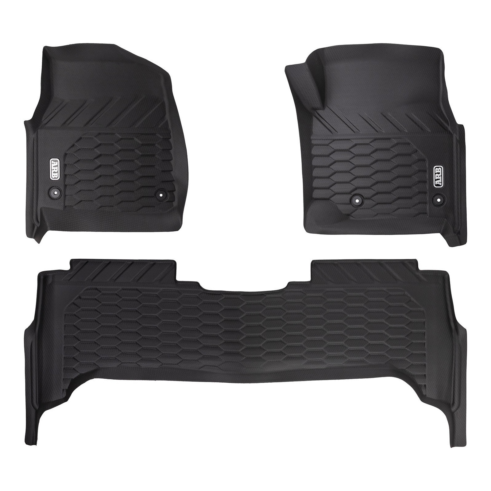FLOOR MATS FRONT AND REAR SET 