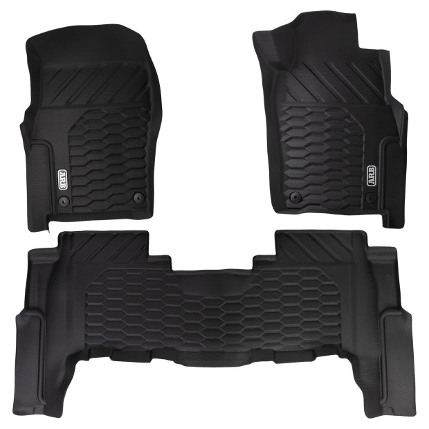 FLOOR MATS FRONT AND REAR SET 