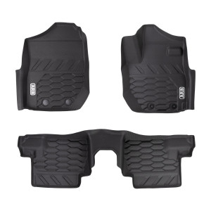 FLOOR MATS FRONT AND REAR 