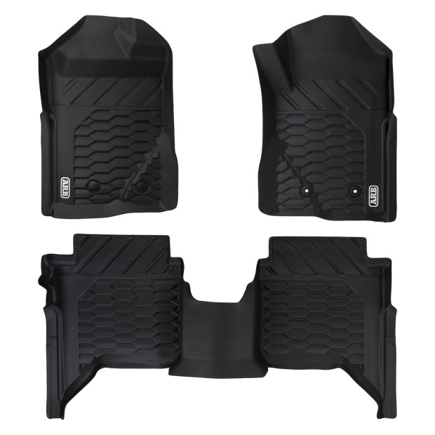 FLOOR MATS FRONT AND REAR SET 