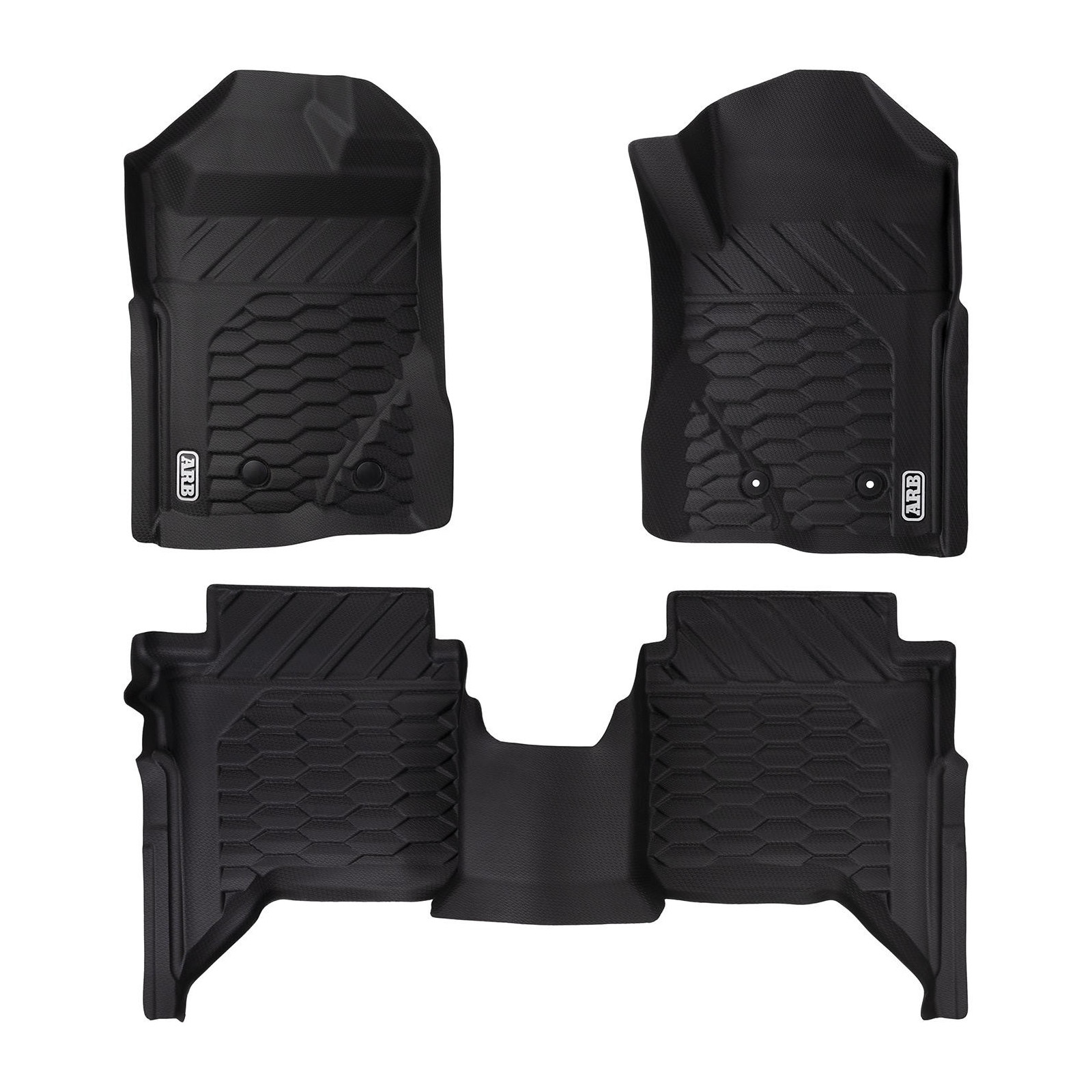 FLOOR MATS FRONT AND REAR SET 
