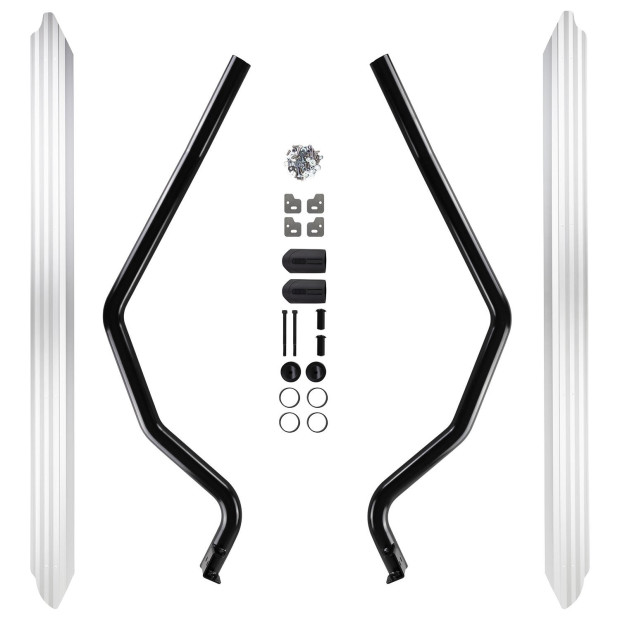 SUMMIT F/RAIL W/BODY HILUX BLK 