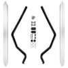 SUMMIT F/RAIL W/BODY HILUX BLK 
