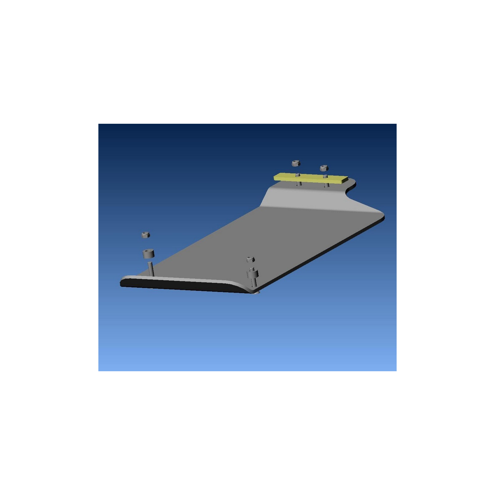 Ski de protection / Blindage BT N4 Hyundai Galloper 2.5 TD 3p 1999-2004 • BLBT3A