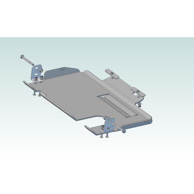 Ski de protection / Blindage BV N4 Jeep Wrangler JK 2007+ • BLBT58A